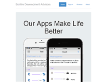 Tablet Screenshot of bonfireda.com
